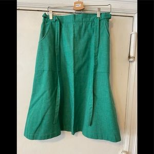 Vintage wrap skirt